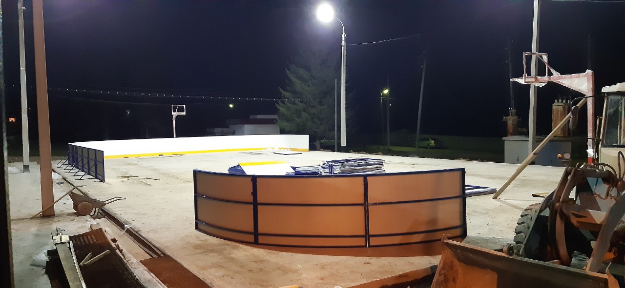 Хоккейная коробка г. Иркутск