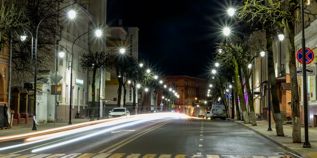 Ул. Дзержинского в городе Смоленск.